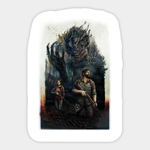 The Last Of Us Sticker by bohater13